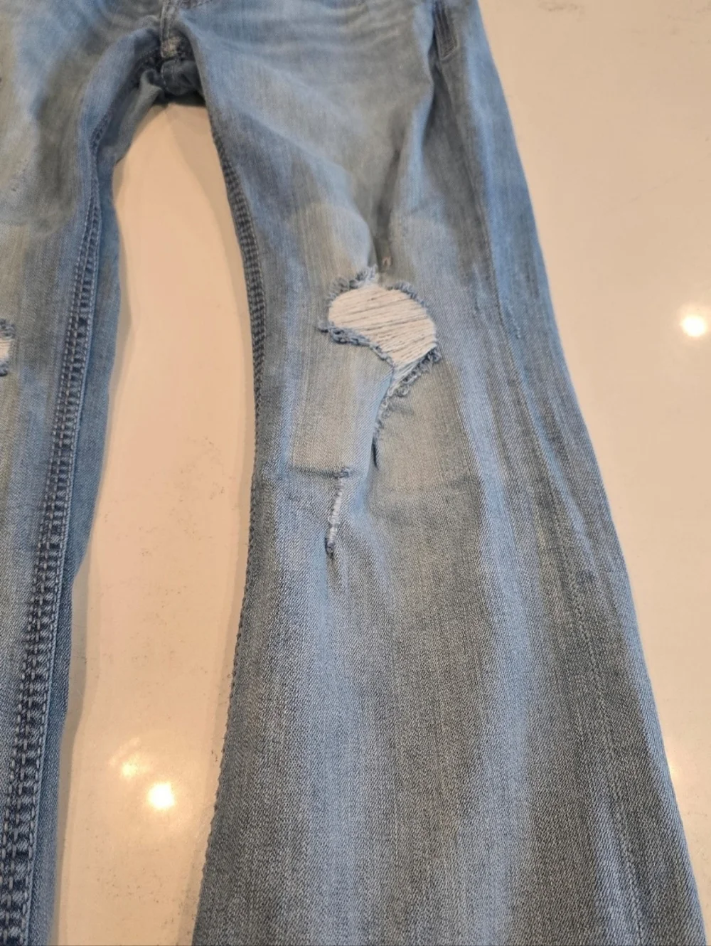 BKE Aiden Distressed Cotton Casual Denim Jeans Mens 30 x 32